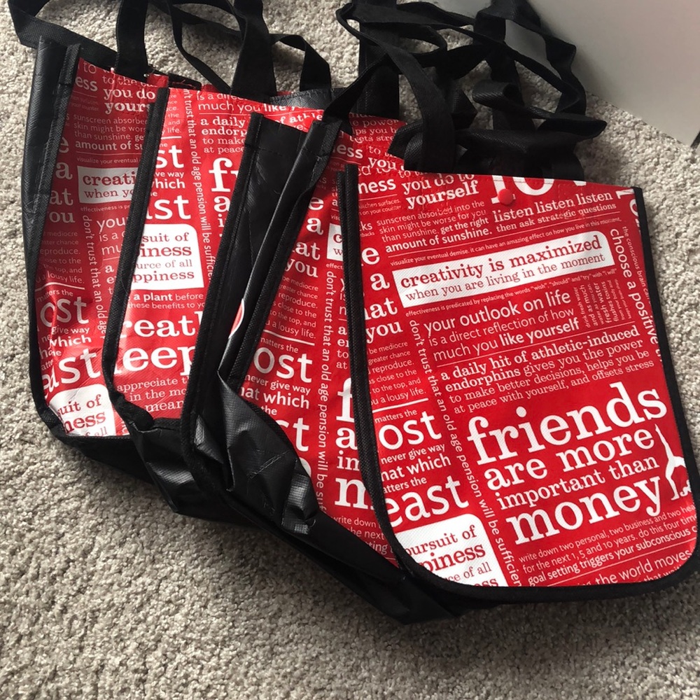 4 Original Lulu Lemon bags